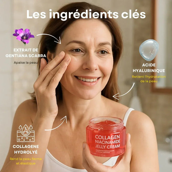 Crème Niacinamide au collagène hydrolysé (routine) - skinplus